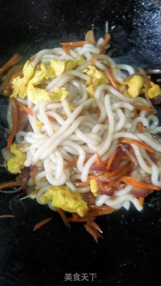 家常炒土豆粉的做法步骤：6