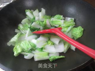 茶树菇炒五号菜的做法步骤：6