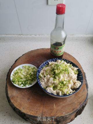 小葱拌豆腐的做法步骤：3