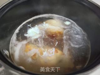 桃胶荷包蛋的做法步骤：3