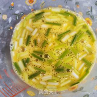 鸡蛋炒杏鲍菇的做法步骤：3