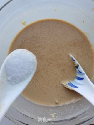 爆汁面藕的做法步骤：6