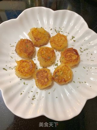 香煎土豆丸子的做法步骤：9