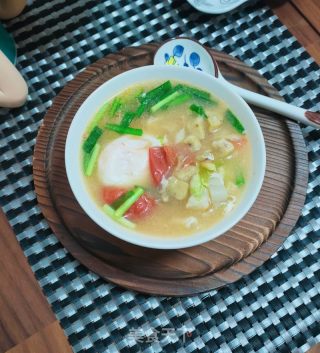 窝头白菜汤的做法