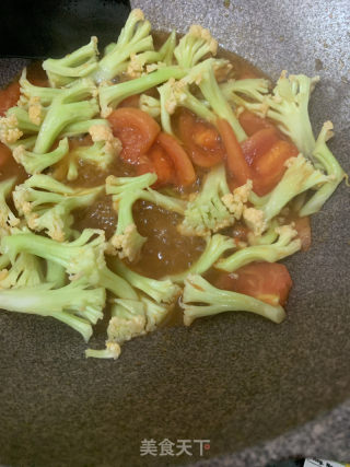 椰菜花炒飯（減肥炒飯）的做法步骤：16