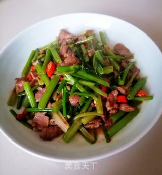 芹菜炒牛肉的做法步骤：8