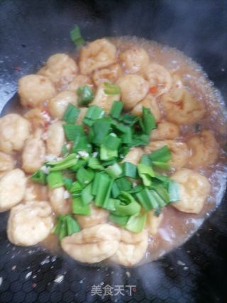 肉沫油豆腐的做法步骤：5
