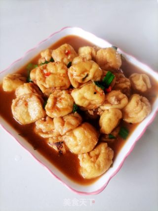 肉沫油豆腐的做法步骤：7