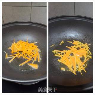 炒竹升面的做法步骤：7