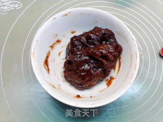 玫瑰红糖麻糬吐司的做法步骤：11