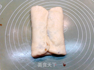玫瑰红糖麻糬吐司的做法步骤：18