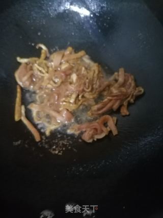 青椒肉丝的做法步骤：4