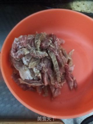 豆角炒肉的做法步骤：3
