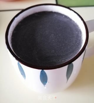 山药黑芝麻糊的做法步骤：4