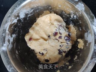 蔓越莓饼干的做法步骤：1