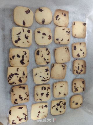 蔓越莓饼干的做法步骤：4