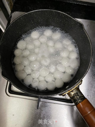 红豆沙汤圆的做法步骤：7