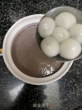 红豆沙汤圆的做法步骤：9