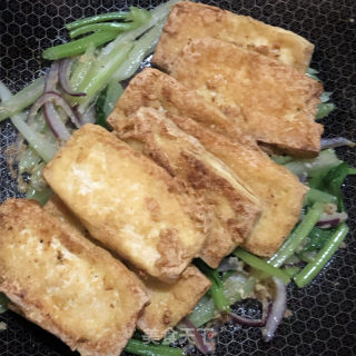 烩豆腐的做法步骤：5