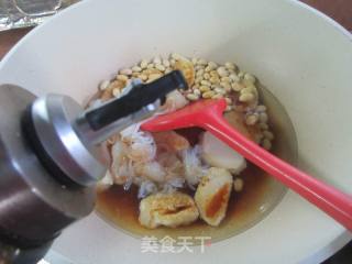 黄豆魔芋结烧鲜素鸡的做法步骤：6