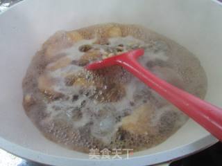 黄豆魔芋结烧鲜素鸡的做法步骤：9