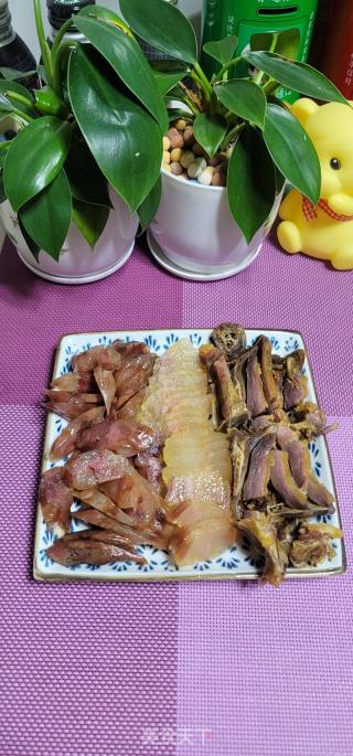 腊味三拼的做法步骤：7