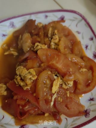 鸡油番茄炒蛋的做法步骤：11