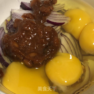 洋葱炒蛋的做法步骤：3