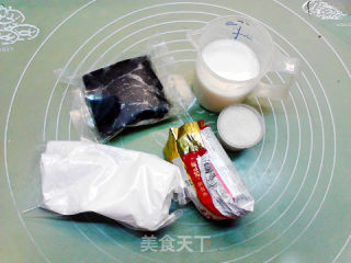 豆沙麻糬软欧面包的做法步骤：6