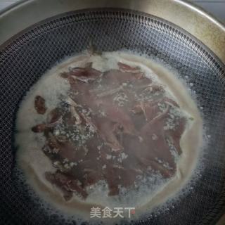白菜芯炒鹿心的做法步骤：6