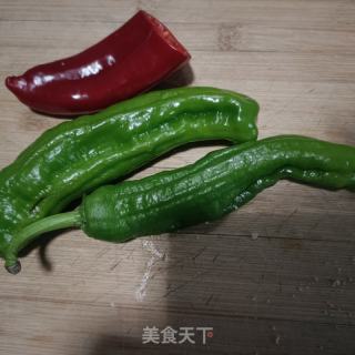 薄皮椒炒章鱼腿的做法步骤：5