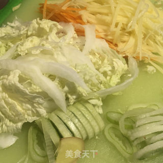 培根土豆面的做法步骤：1