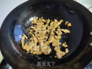 芥兰炒肉片的做法步骤：4