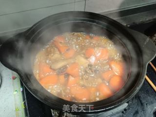 胡萝卜烧鸭肉的做法步骤：17
