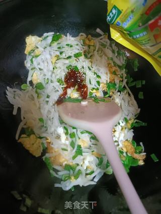 萝卜丝煎饼的做法步骤：4