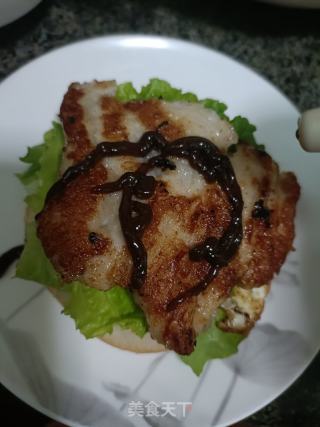 鸡肉汉堡的做法步骤：11