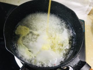 醪糟蛋花汤的做法步骤：4