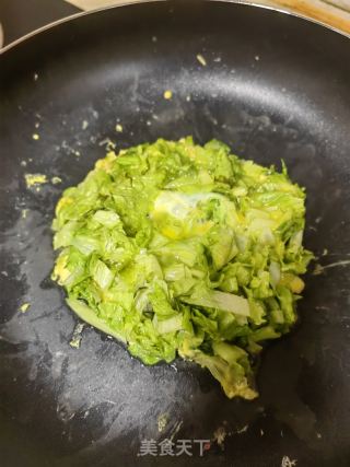 生菜煎蛋饼的做法步骤：6