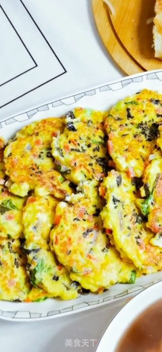 豆腐时蔬鸡蛋小饼的做法