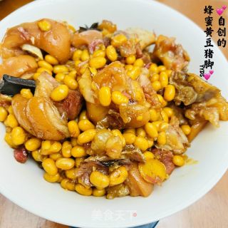 蜂蜜黄豆猪蹄的做法