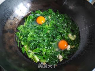 枸杞菠菜鸡蛋汤的做法步骤：7