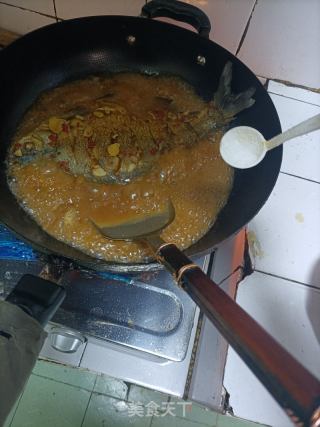红烧鳊鱼的做法步骤：15
