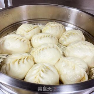 葱香南瓜包的做法步骤：10