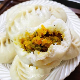 葱香南瓜包的做法步骤：13
