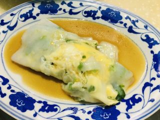 家庭版肠粉的做法步骤：9