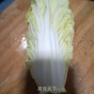 白菜炒羊肝的做法步骤：1