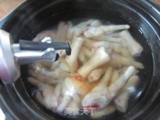鸡爪魔芋丝煲的做法步骤：6