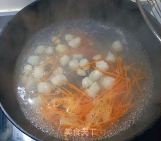 菠菜拌鲜贝的做法步骤：6