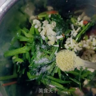菠菜拌鲜贝的做法步骤：12