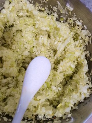 猪肉白菜饺子的做法步骤：3
